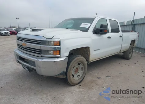 2018 Chevrolet Silverado 2500Hd Wt из США, поврежденный, VIN 1GC1KUEY8JF142454